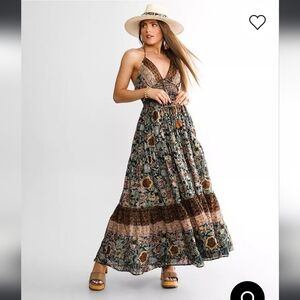 Free People Real Love Maxi Dress L